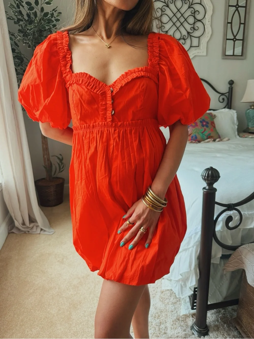 Free People Rendezvous Me Mini Dress
